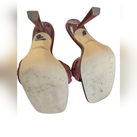 Liliana, Women's Brown Braided Mules, Size 7.5 - Picture 5 of 5